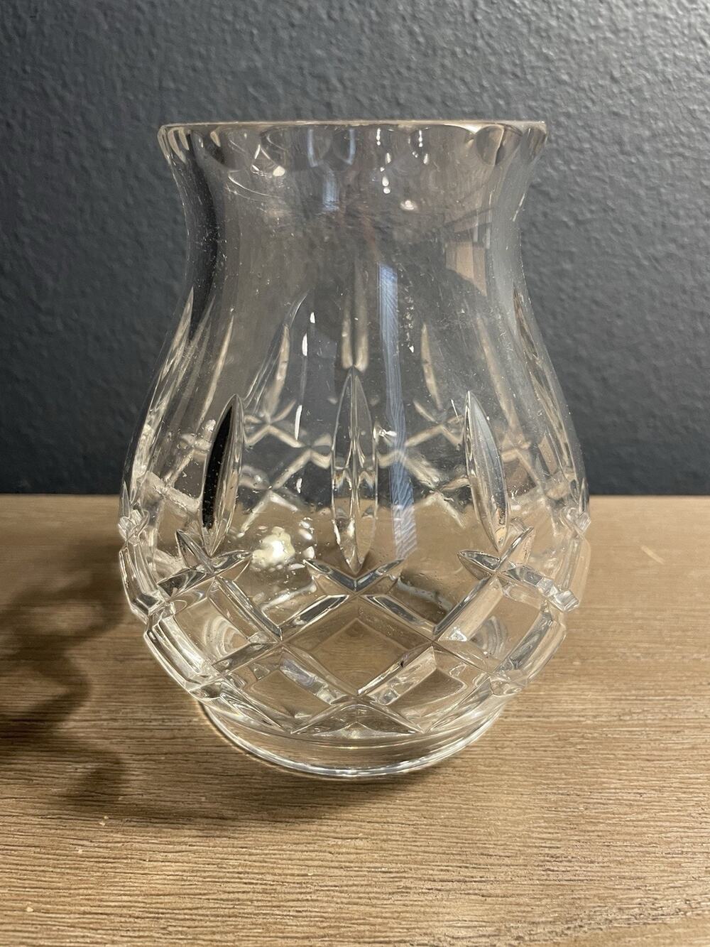 Globe Replacement for GORHAM CRYSTAL King Edward Mini Hurricane Lamp | "NO BASE"